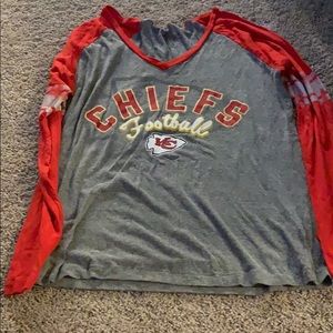 Woman’s chiefs long sleeve top